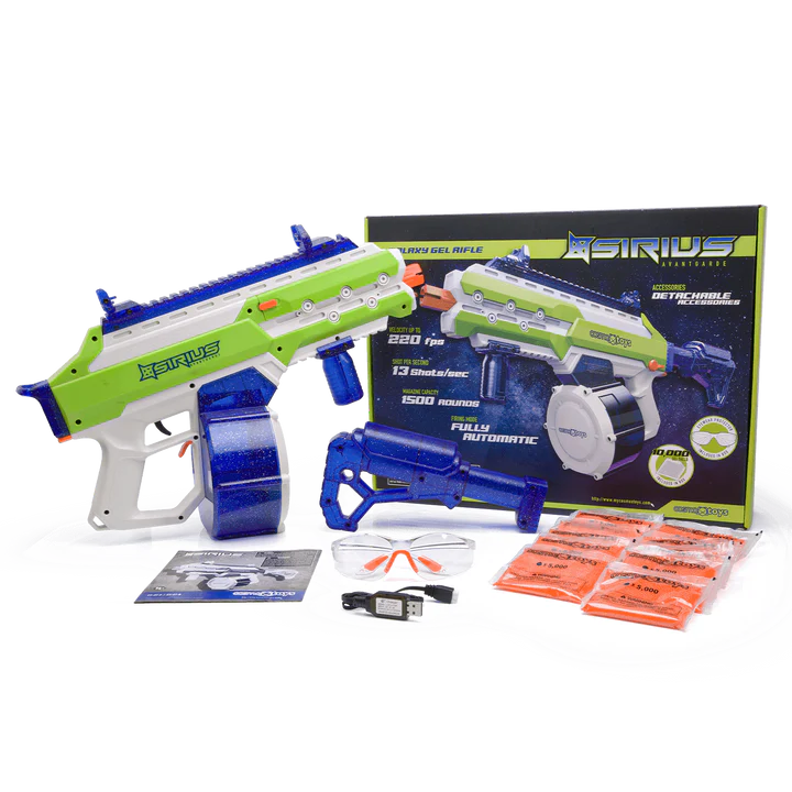 SIRIUS Galaxy Gel Blaster (Azurite Lime)