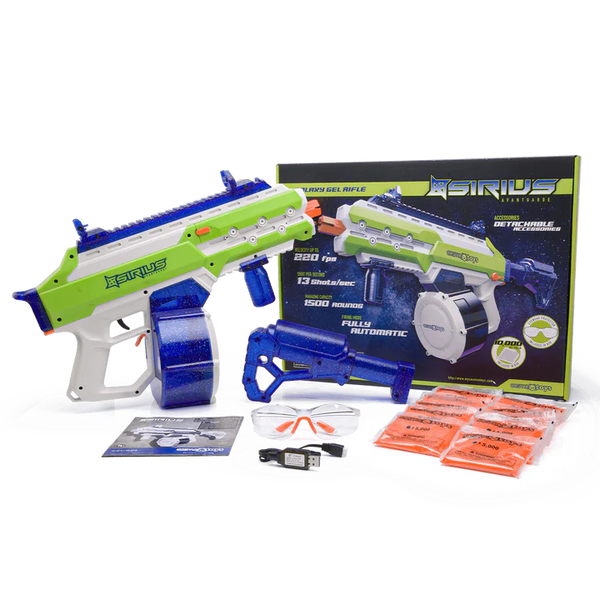 SIRIUS Galaxy Gel Blaster (Azurite Lime)