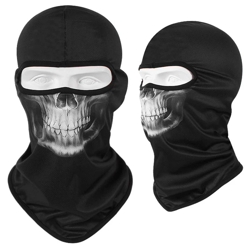 Balaclavas Motorcycle Headgear Cap Men Balaclava Multi-function Skull Face Mask MTB Bicycle Full Face Cover Shield Sunscreen Women Headwear