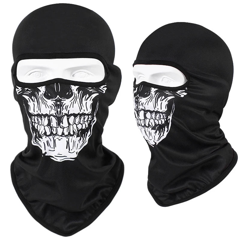 Balaclavas Motorcycle Headgear Cap Men Balaclava Multi-function Skull Face Mask MTB Bicycle Full Face Cover Shield Sunscreen Women Headwear