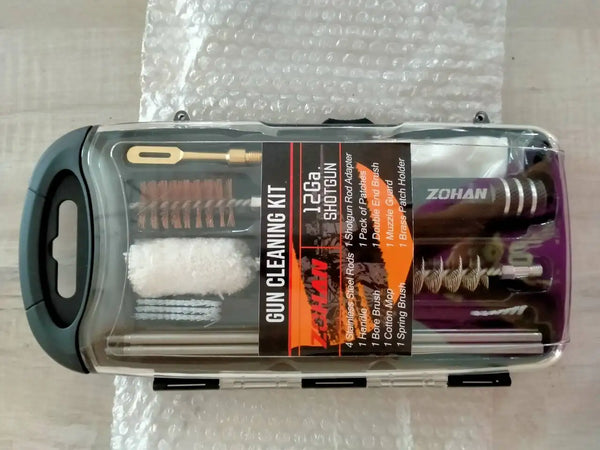 Gun Cleaning Kit Universal Gun Brush Tool for 12 Gauge Shotgun Cleaning Kit Gun Barrel Cleaner Portable Assembly Hunting