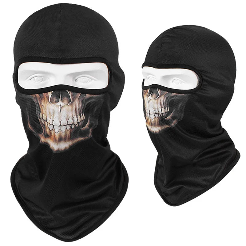 Balaclavas Motorcycle Headgear Cap Men Balaclava Multi-function Skull Face Mask MTB Bicycle Full Face Cover Shield Sunscreen Women Headwear