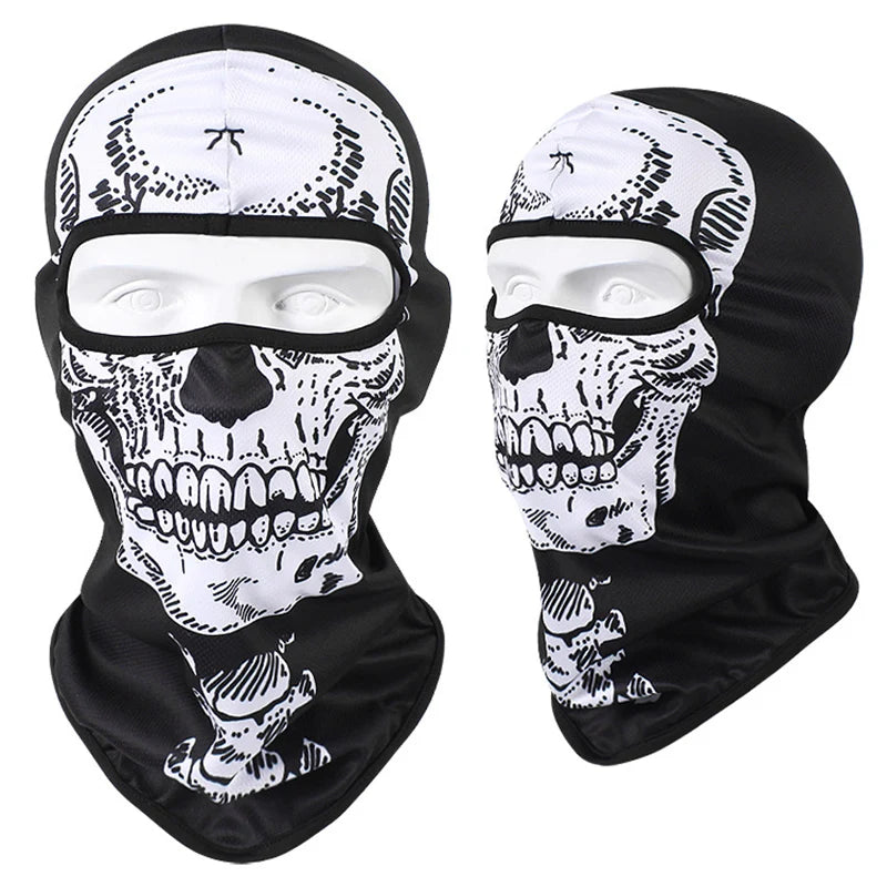 Balaclavas Motorcycle Headgear Cap Men Balaclava Multi-function Skull Face Mask MTB Bicycle Full Face Cover Shield Sunscreen Women Headwear