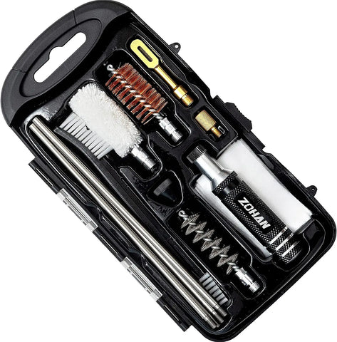 Gun Cleaning Kit Universal Gun Brush Tool for 12 Gauge Shotgun Cleaning Kit Gun Barrel Cleaner Portable Assembly Hunting