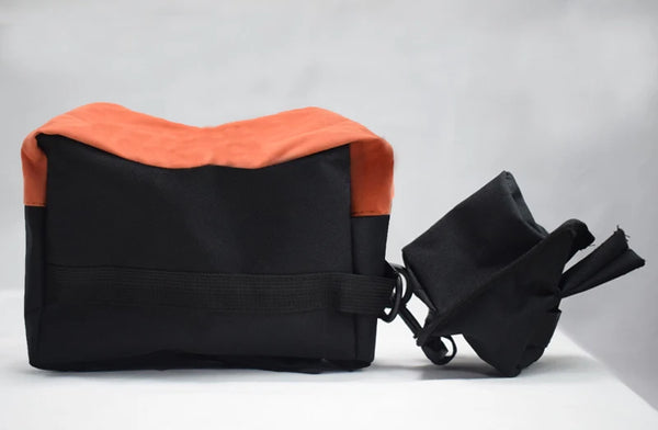 Sniper Shooting Gun Bag Front Rear Bag Target Stand Rifle Support Sandbag Bench Unfilled Hunting Rifle Rest Airsoft Accessories