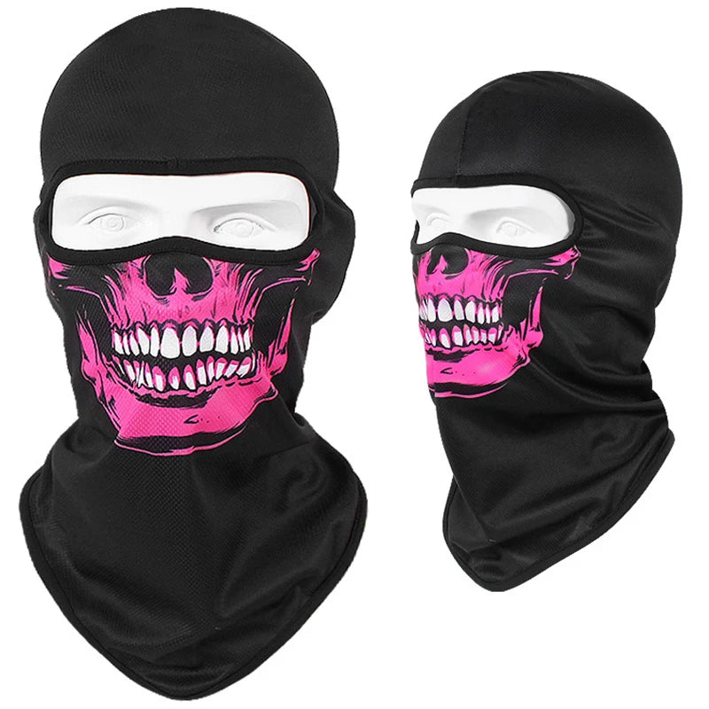 Balaclavas Motorcycle Headgear Cap Men Balaclava Multi-function Skull Face Mask MTB Bicycle Full Face Cover Shield Sunscreen Women Headwear