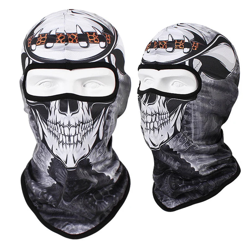 Balaclavas Motorcycle Headgear Cap Men Balaclava Multi-function Skull Face Mask MTB Bicycle Full Face Cover Shield Sunscreen Women Headwear