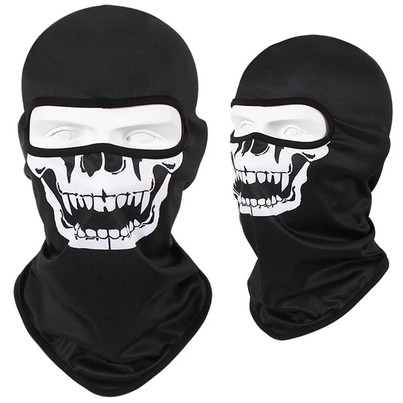 Balaclavas Motorcycle Headgear Cap Men Balaclava Multi-function Skull Face Mask MTB Bicycle Full Face Cover Shield Sunscreen Women Headwear