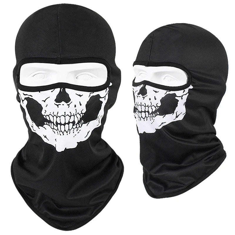 Balaclavas Motorcycle Headgear Cap Men Balaclava Multi-function Skull Face Mask MTB Bicycle Full Face Cover Shield Sunscreen Women Headwear