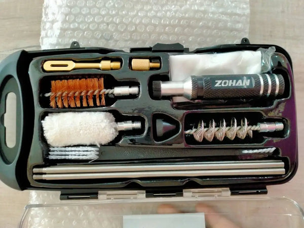 Gun Cleaning Kit Universal Gun Brush Tool for 12 Gauge Shotgun Cleaning Kit Gun Barrel Cleaner Portable Assembly Hunting