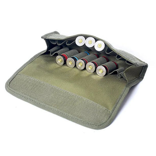 Molle Bullet Pouch 18 Rounds Shotgun Shotshell Reload Holder  for 12 20 Gauge 12G Ammo Bullet Cartridge Bag  Waist Bag