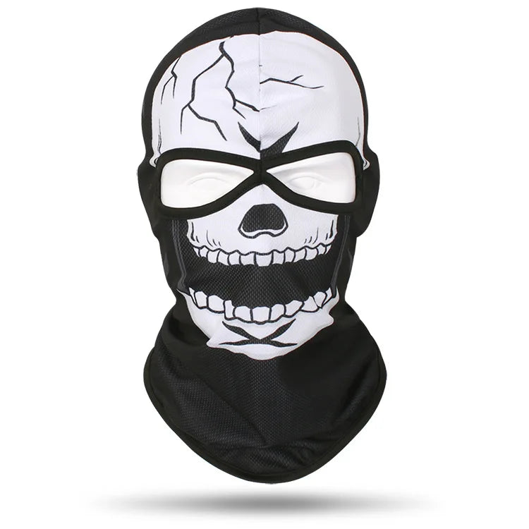 Tactical Balaclava Skull Full Face Cover Hat Motorcycle Mask Skiing Cap Cycling Hunting Head Neck Gaiter Men Bike Helmet Liner