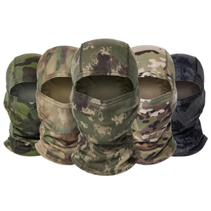 Full Face Camouflage Balaclava Mask Ski Bike Cycling Hunting Scarf Multicam Airsoft Cap Men Head Cover