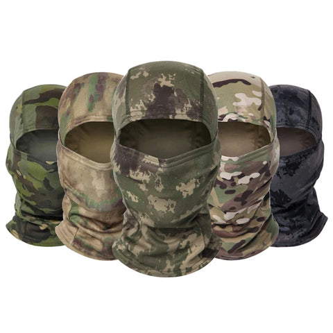 Full Face Camouflage Balaclava Mask Ski Bike Cycling Hunting Scarf Multicam Airsoft Cap Men Head Cover
