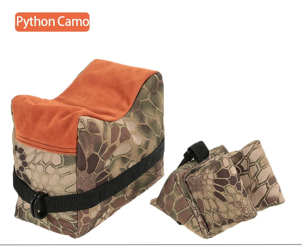 Sniper Shooting Gun Bag Front Rear Bag Target Stand Rifle Support Sandbag Bench Unfilled Hunting Rifle Rest Airsoft Accessories