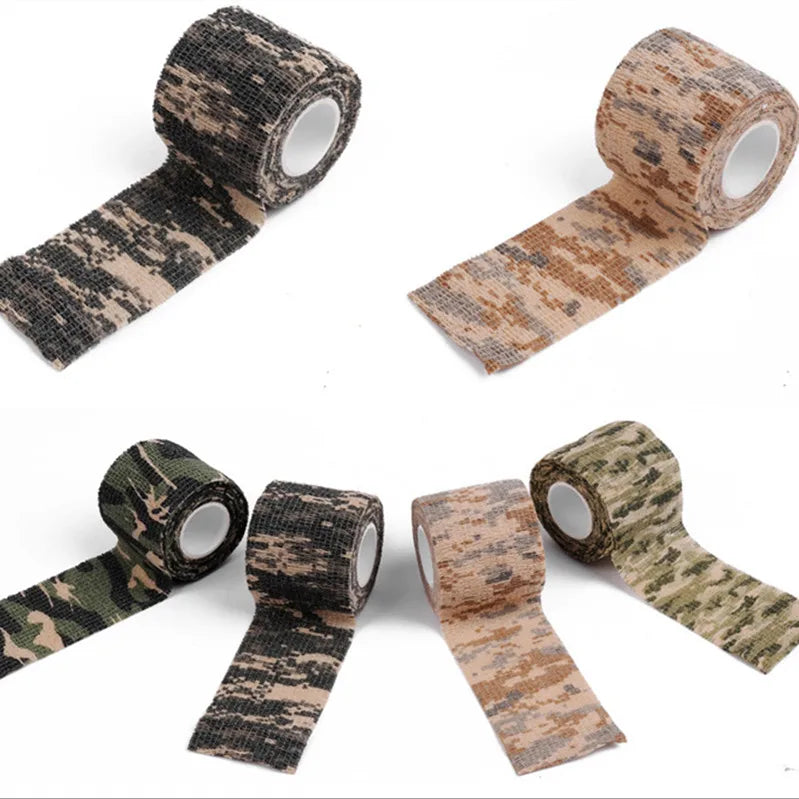 Hunting Camouflage Tape Durable Pistol Firearm Gun Accessories Hunt weapons Stickers Tapes for Gun Waterproof Camping Wrap