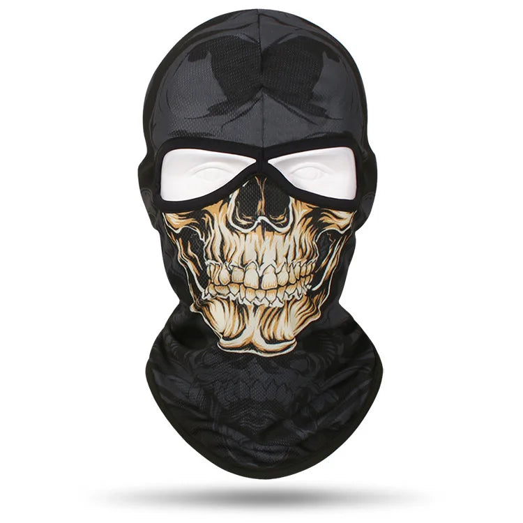 Tactical Balaclava Skull Full Face Cover Hat Motorcycle Mask Skiing Cap Cycling Hunting Head Neck Gaiter Men Bike Helmet Liner