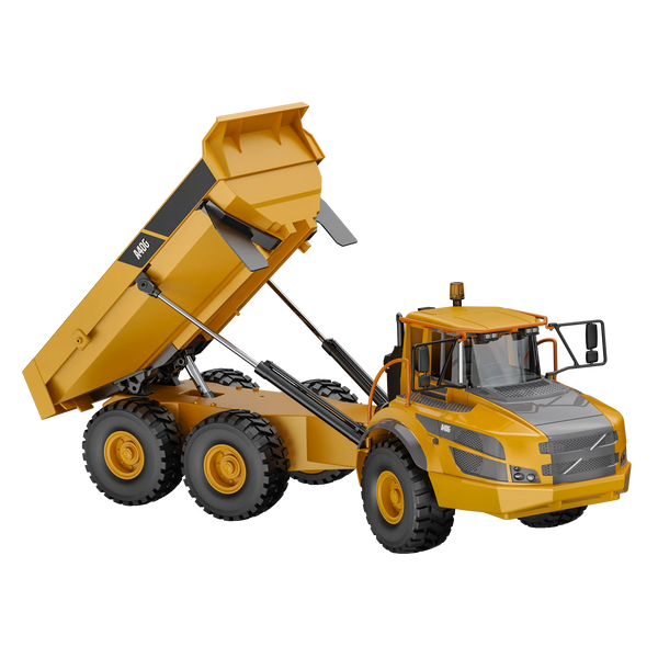 Double E E591 1:20 A40G RC Car Engineering Vehicle Kids Remote Controlled Articulated Dump Truck Toys for Boys Christmas Gifts