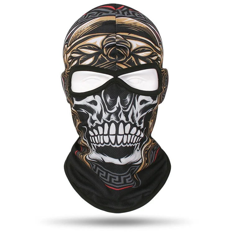 Tactical Balaclava Skull Full Face Cover Hat Motorcycle Mask Skiing Cap Cycling Hunting Head Neck Gaiter Men Bike Helmet Liner