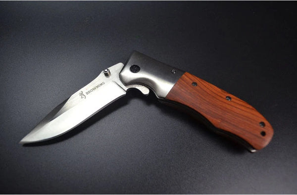 Outdoor Portable Folding Knife for Men High Hardness Survival Military Tactical Pocket Knives for Camping and Fishing