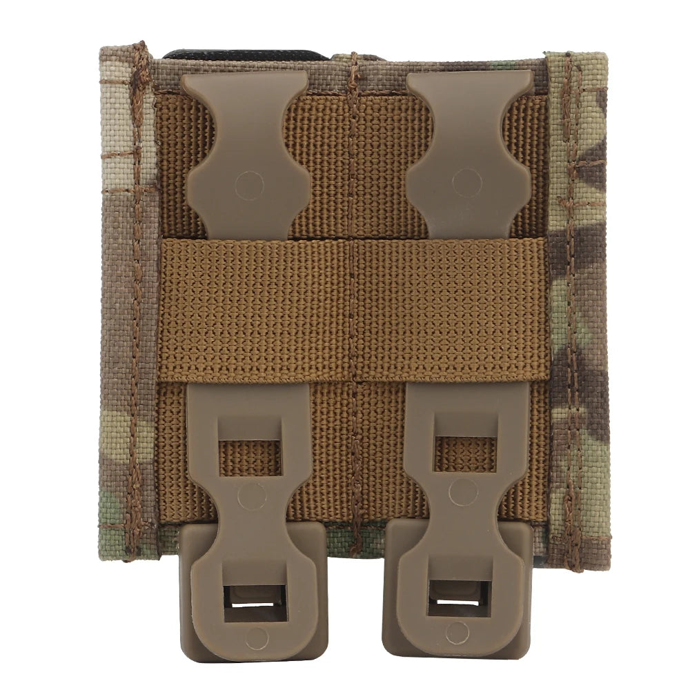 Tactical Molle Magazine Pouch for Glock Beretta M9 1911 9mm Universal Double Mag Bag Airsoft Fast Mag Holster Hunting Gear