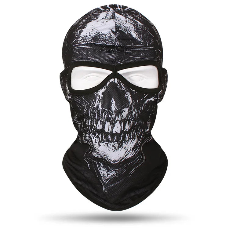 Tactical Balaclava Skull Full Face Cover Hat Motorcycle Mask Skiing Cap Cycling Hunting Head Neck Gaiter Men Bike Helmet Liner