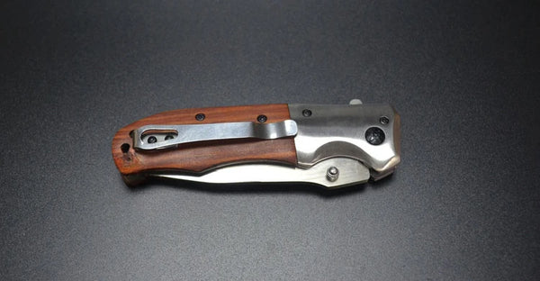 Outdoor Portable Folding Knife for Men High Hardness Survival Military Tactical Pocket Knives for Camping and Fishing