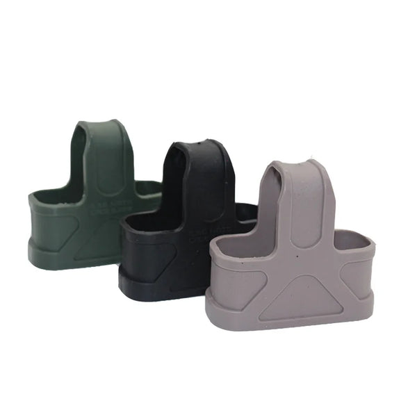 6/10PCS Tactical 5.56 Magazine Pouch Rubber Holster Glove Sleeve Cover M4 Mag Pouch Holder Carry Case Hunting Shooting Accessory