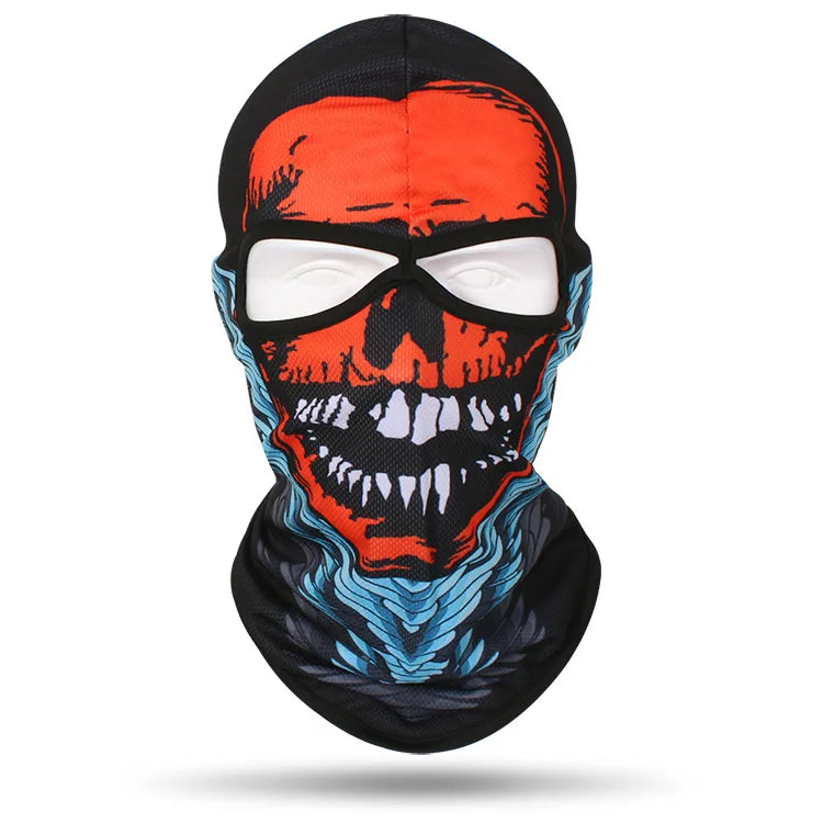 Tactical Balaclava Skull Full Face Cover Hat Motorcycle Mask Skiing Cap Cycling Hunting Head Neck Gaiter Men Bike Helmet Liner