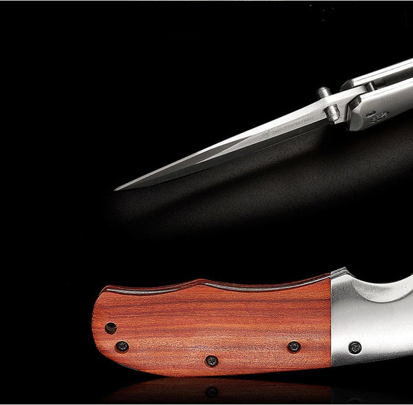 Outdoor Portable Folding Knife for Men High Hardness Survival Military Tactical Pocket Knives for Camping and Fishing