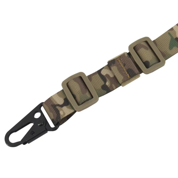 Tactical Modular Rifle Sling Strap Removable 2 Point / 1 Point 2.25" Wide Padded Shooting Gun Sling Hunting Rifle Accessories