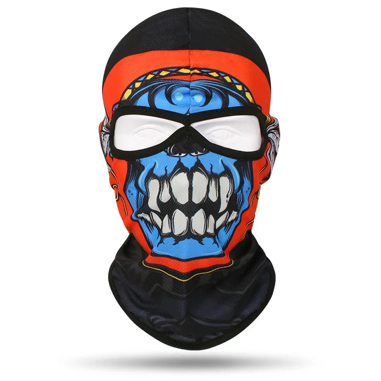 Tactical Balaclava Skull Full Face Cover Hat Motorcycle Mask Skiing Cap Cycling Hunting Head Neck Gaiter Men Bike Helmet Liner