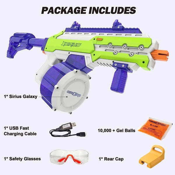 SIRIUS Galaxy Gel Blaster (Purple Amethyst)