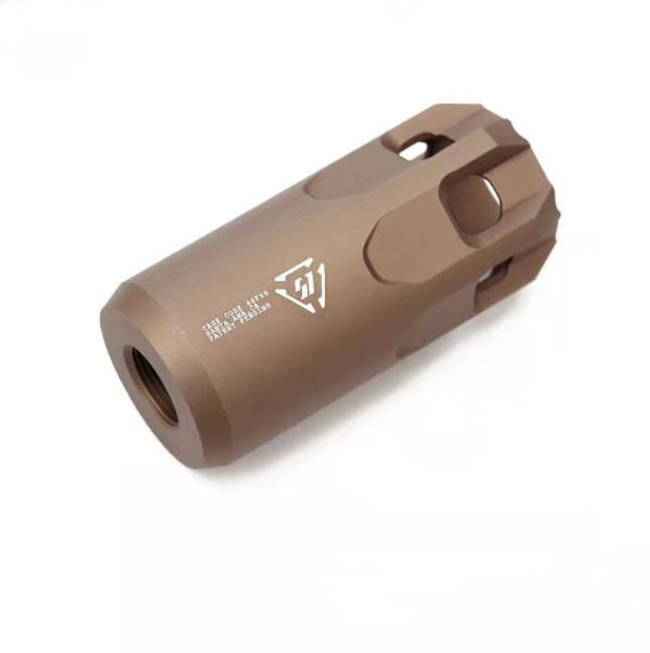 SI CNC Alloy Flash Hiders For Gel Blaster 14MM threaded