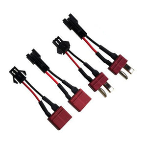 4PC kit SM plug to T-plug wire kit convert connector