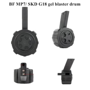 BF MP7/SKD G18 gel blaster drum magazine