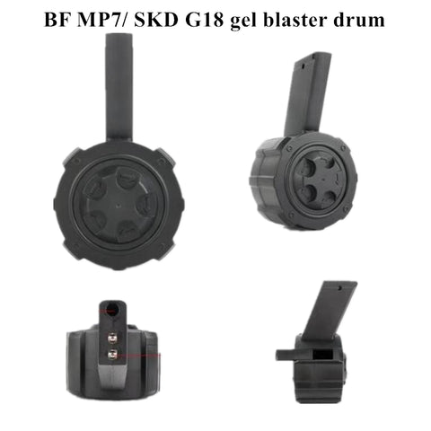 BF MP7/SKD G18 gel blaster drum magazine