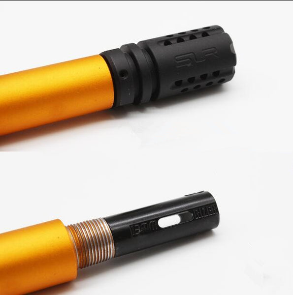 RIZER nylon 13mm outer diameter hop up fit all type flash hider silencer gel blaster upgrade