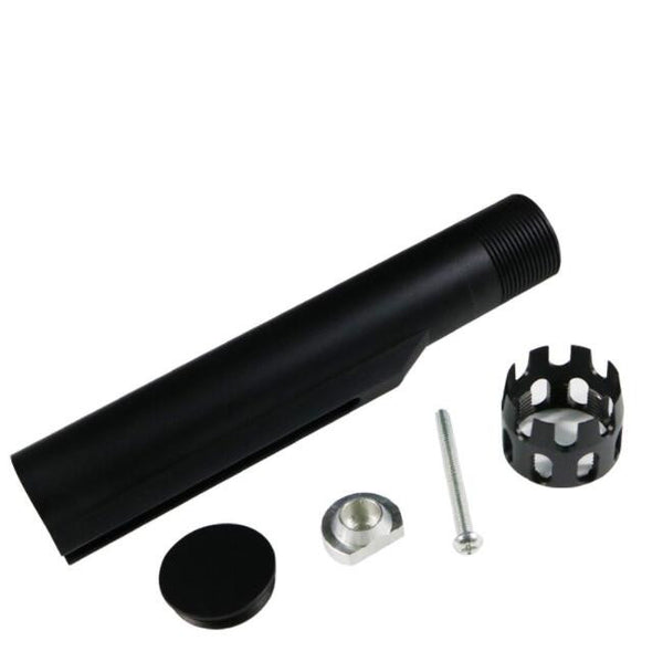 Jinming gen9/v2 receiver AEG  gel blaster cnc full alloy metal buffer tube