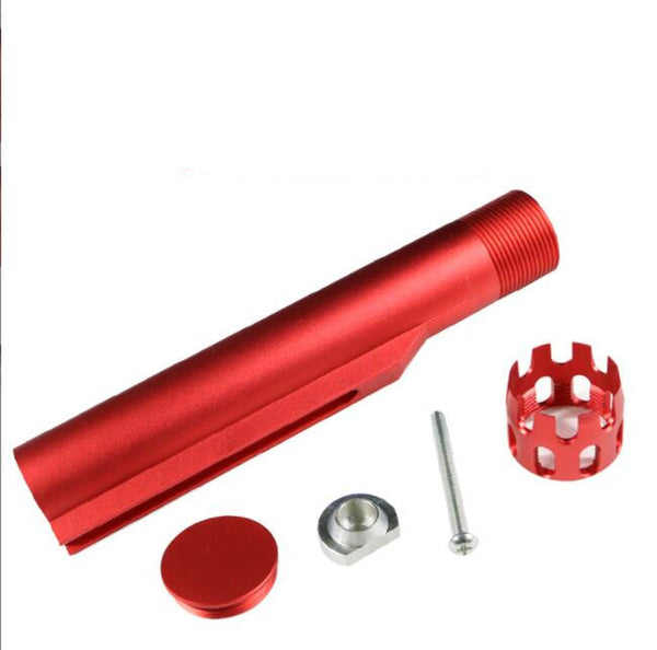 Jinming gen9/v2 receiver AEG  gel blaster cnc full alloy metal buffer tube