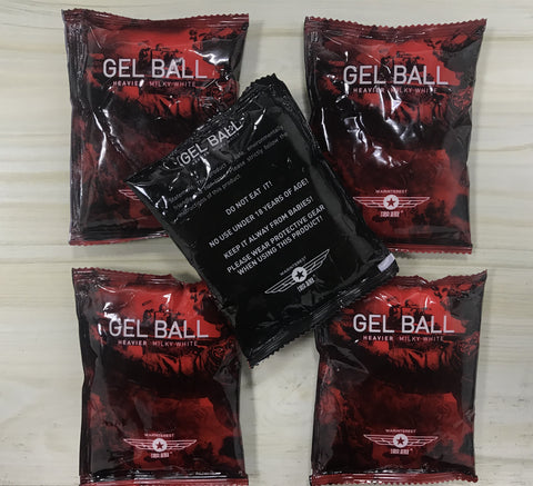 5Pag/50000 pcs LDT warinterest heavy milk white gel ball
