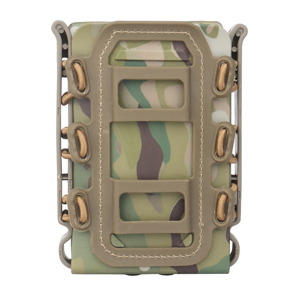 Tactical Magazine Pouch Molle Ar15 M4 5.56 7.62 9mm Quick Release Fast Mag TPR Holster Case Box Hunting Gear for Molle System