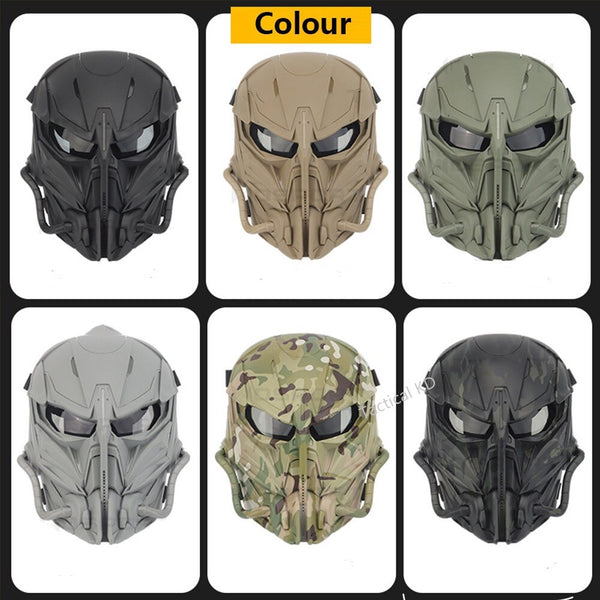 Tactical Airsoft Mask Hunting Rifle Shooting Paintball Field Protective Military Full Face Breathable Masks