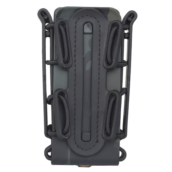 Tactical Magazine Pouch Molle Ar15 M4 5.56 7.62 9mm Quick Release Fast Mag TPR Holster Case Box Hunting Gear for Molle System