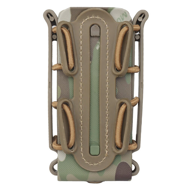 Tactical Magazine Pouch Molle Ar15 M4 5.56 7.62 9mm Quick Release Fast Mag TPR Holster Case Box Hunting Gear for Molle System