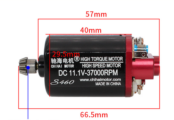 Chihai 460 motor high version 11.1V  jinming M4A1 gen8th blaster