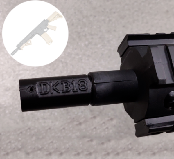 BF MK18 DK hop up gel ball blaster