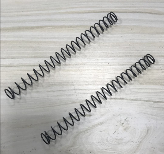 2PC 1.2mm spring for gen8th blaster Carbon steel full black spring