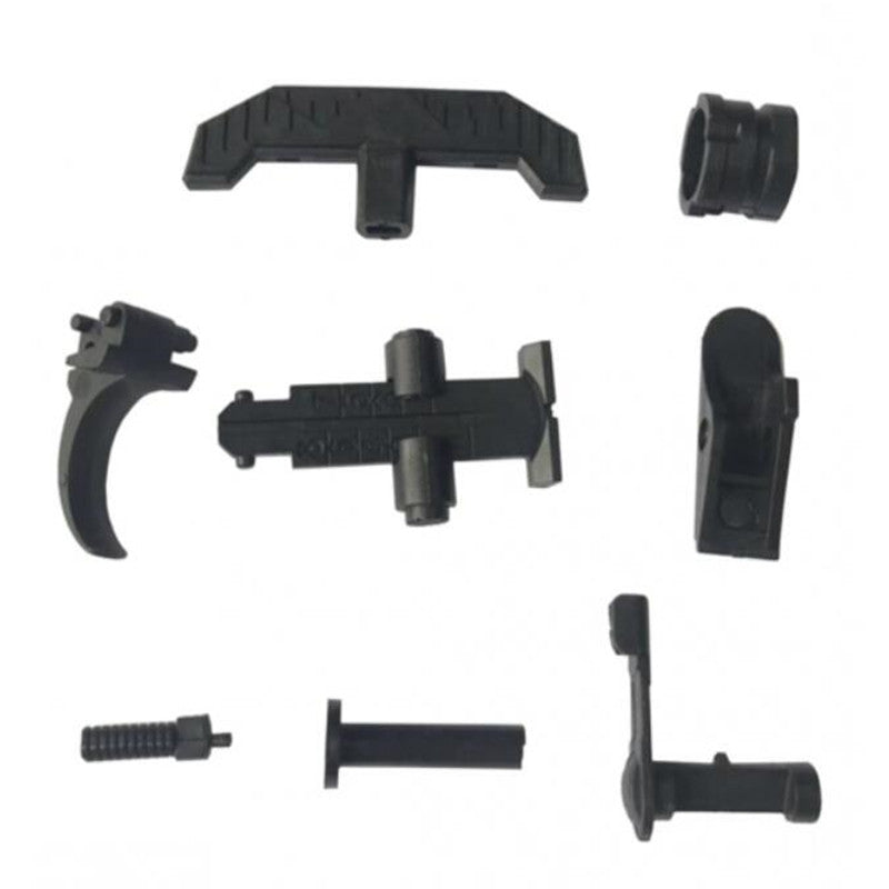 RX AKM47 gel ball  blaster full black replace accessories