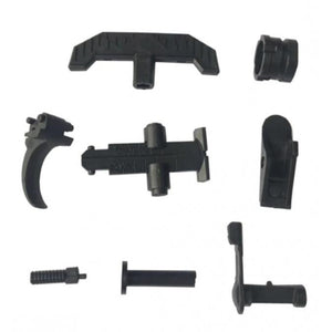 RX AKM47 gel ball  blaster full black replace accessories